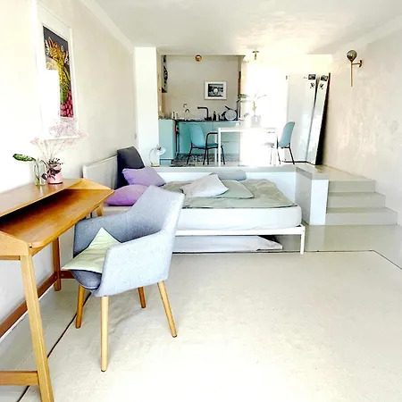 Modernes Studio-apartment Mit Pool & Meerblick * 波里斯-德阿沃纳